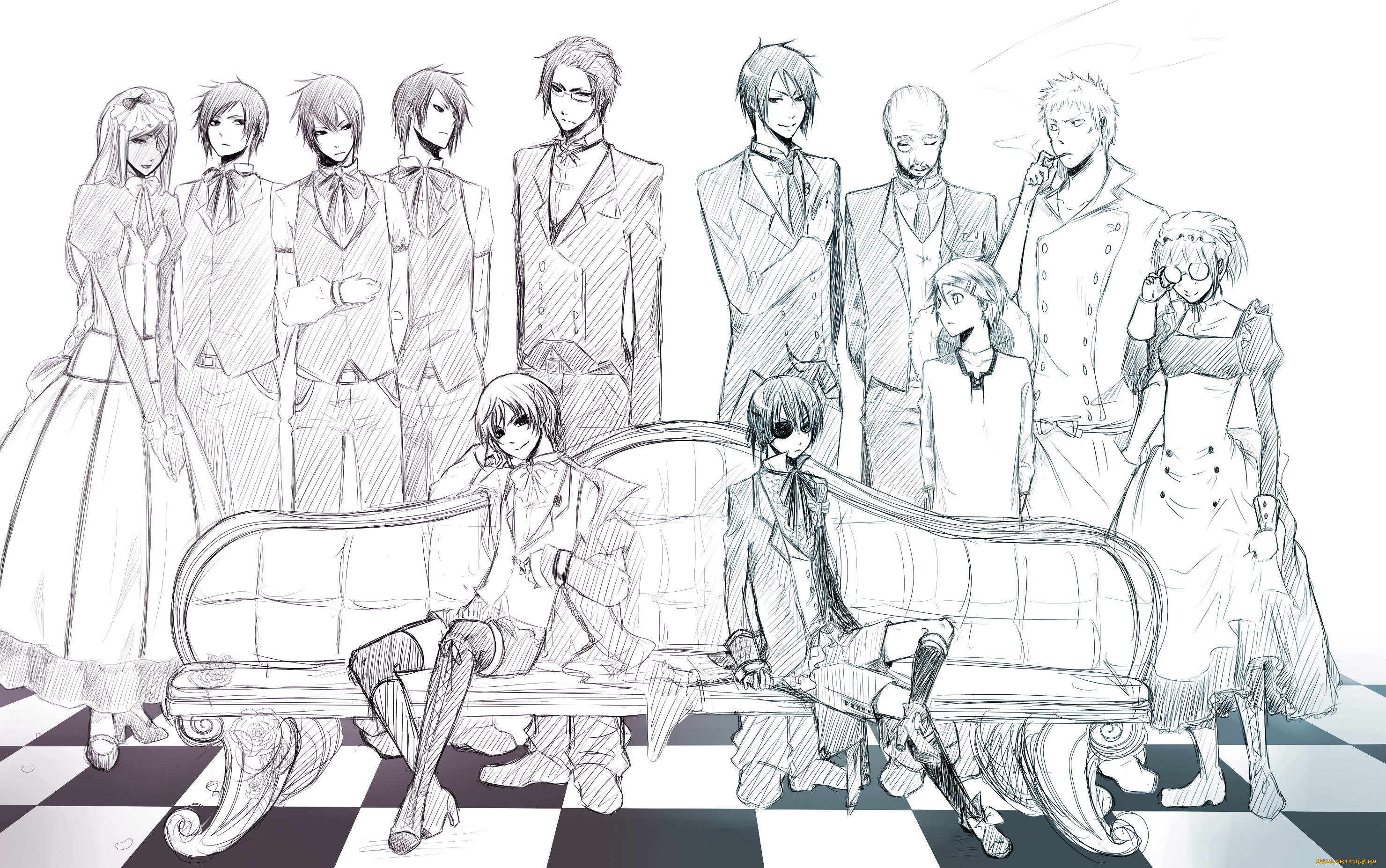 , kuroshitsuji, , , , , 